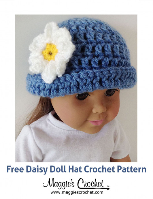 Inspiration. Crochet Dolls' Hats.