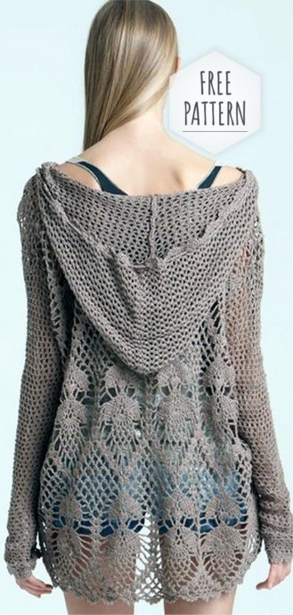 Inspiration. Crochet Summer Jacket.