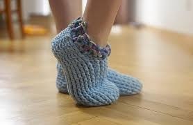 Inspiration. Crochet Women's Slippers.