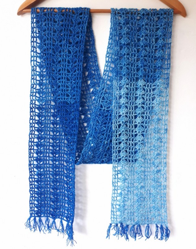 Step-by-Step Guide to Create a Beautiful 7” x 84” Scarf with Fingering Weight Yarn Step-by-Step Guide to Create a Beautiful 7” x 84” Scarf with Fingering Weight Yarn