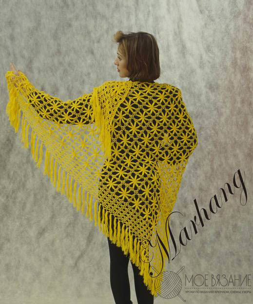 ​Camomile Crochet Shawl