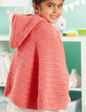 ​Girl's Chic Crochet Capelet Pattern