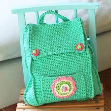 Inspiration. Crochet Baby Backpacks.