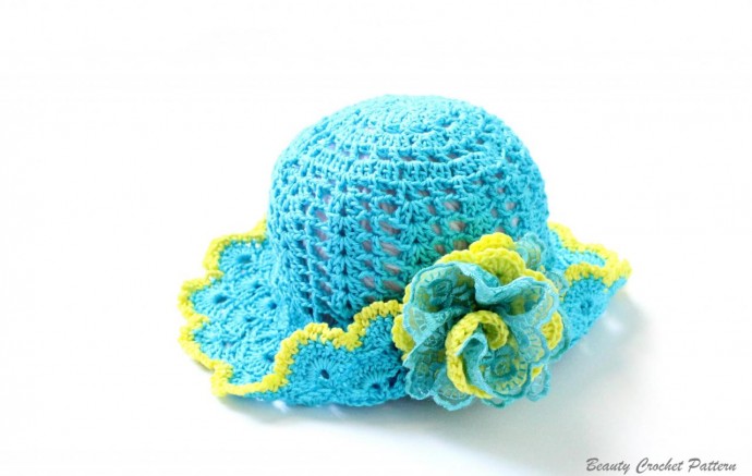 Inspiration. Crochet Summer Hats.