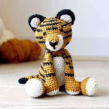 Inspiration. Crochet Tigers.