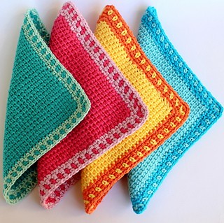 Inspiration. Crochet Washcloth.