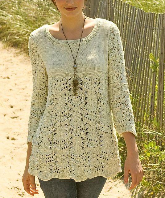 Inspiration. Knit Summer Tunics.