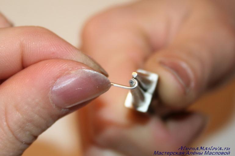 ​Wire "Maze" Earrings