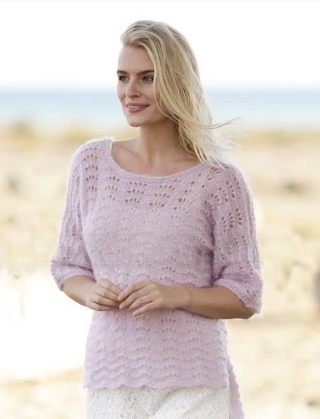 ​Dust Rose Relief Jumper