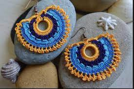 Inspiration. Crochet Earrings.