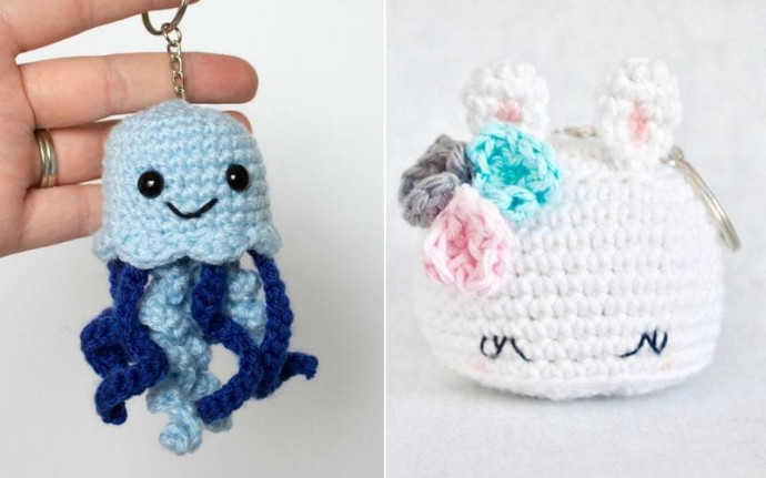 Inspiration. Crochet Key Chains.