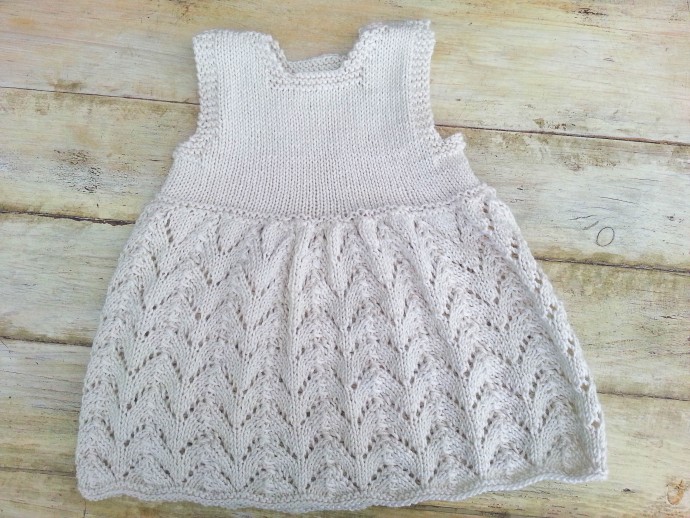 Inspiration. Knit Baby Girl Dresses.