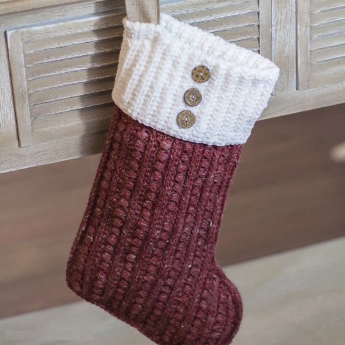 Helping our users. ​Crochet Christmas Stocking.