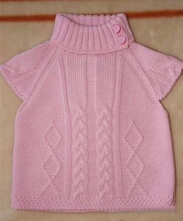 Pansy Pink Waistcoat for Girl Pansy Pink Waistcoat for Girl
