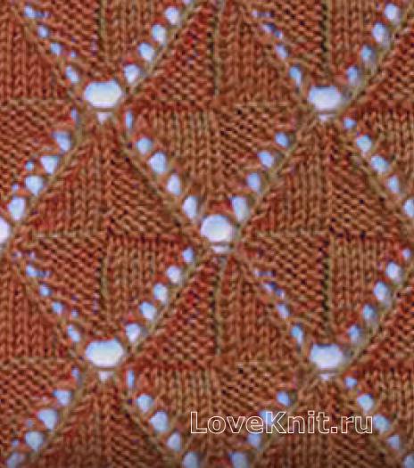 Rhomb Knit Pattern
