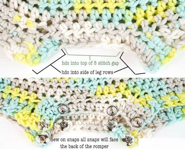 ​Crochet Baby Romper
