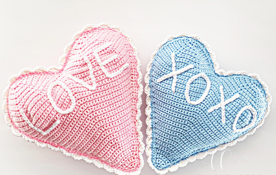 Helping our users. Crochet Heart Pillow. Helping our users. Crochet Heart Pillow.
