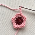 Helping ourusers. Cherry Blossom Crochet Applique.