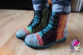 Inspiration. Crochet Boots.