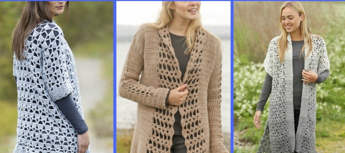 Inspiration. Crochet Jackets.