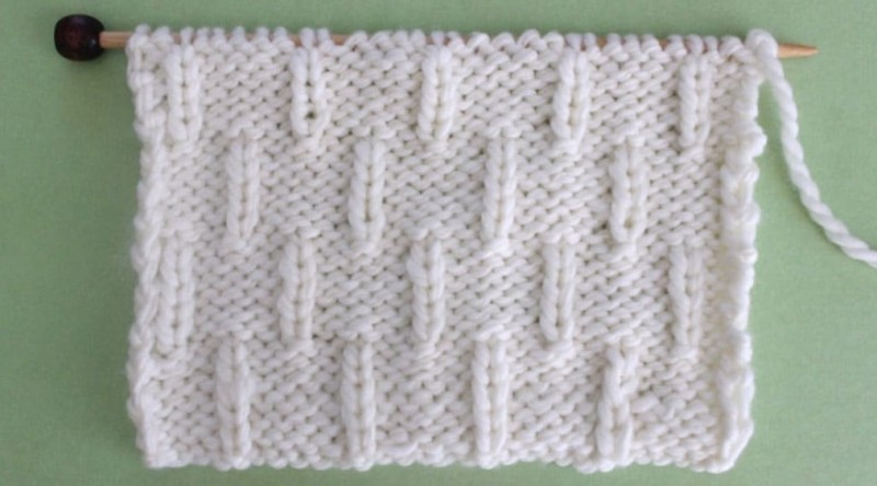 ​Knit Caterpillar Stitch