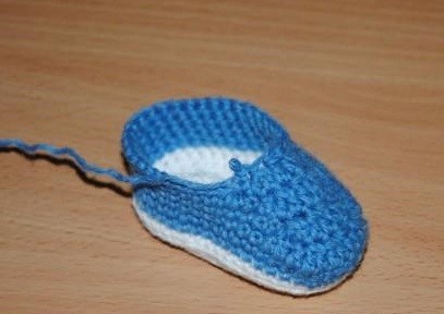 Crochet Booties with Ridges Crochet Booties with Ridges