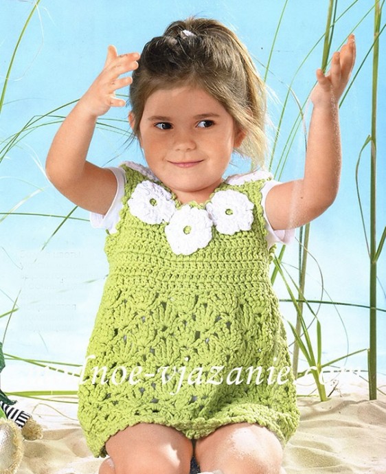 ​Crochet Girl Tunic