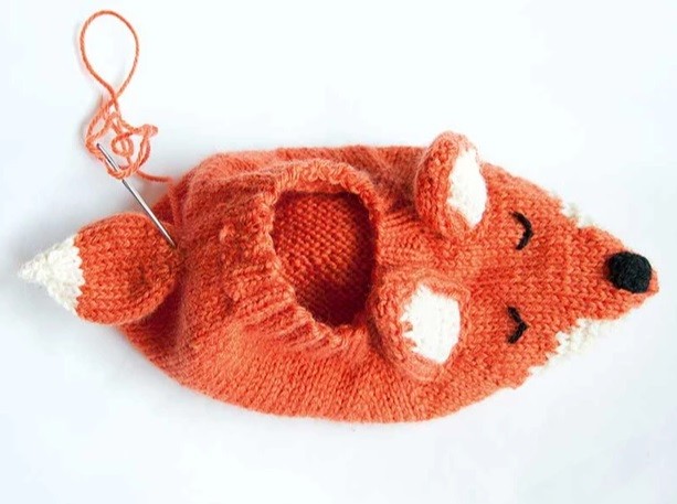 ​Helping our users. Foxy Knit Slippers.