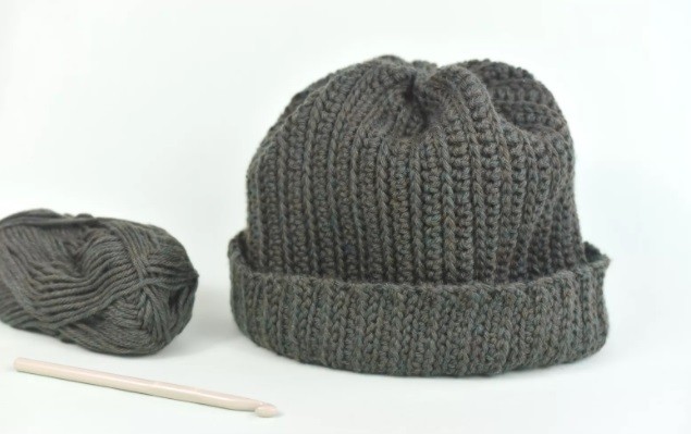 Helping our users. ​Simple Crochet Men’s Hat.
