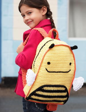 Inspiration. Crochet Baby Backpacks.