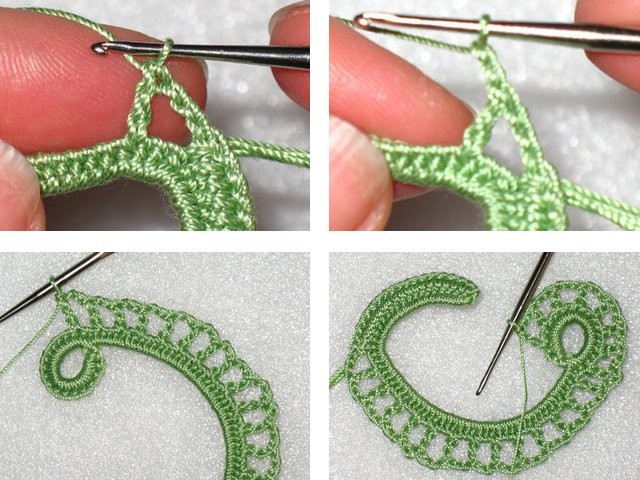 ​Crochet Milfoil Ornament