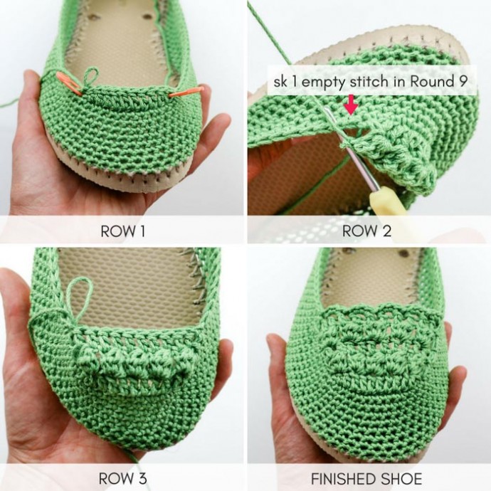 Helping our users. ​Crochet Summer Shoes.