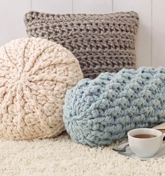 Inspiration. Crochet Pillows.