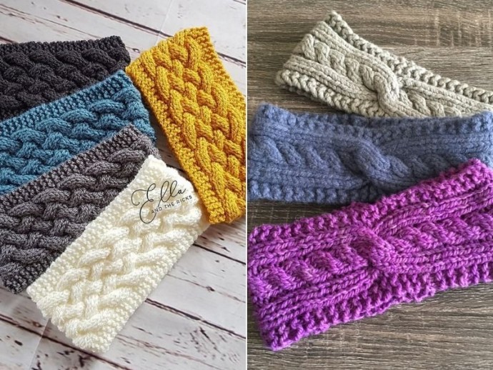 Inspiration. Knit Headbands.