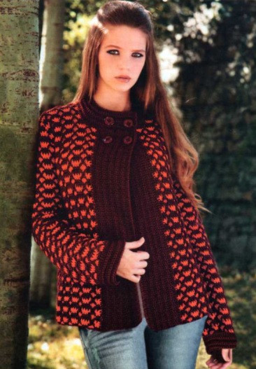 Complete Guide to Crocheting a Stylish Burgundy and Orange Sweater with Detailed Instructions and Materials Complete Guide to Crocheting a Stylish Burgundy and Orange Sweater with Detailed Instructions and Materials