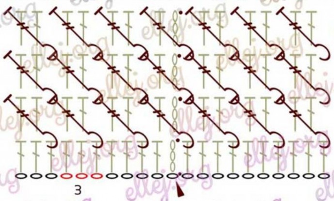 Crochet Diagonals Pattern