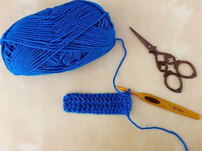 ​Crochet V Stitch Pattern