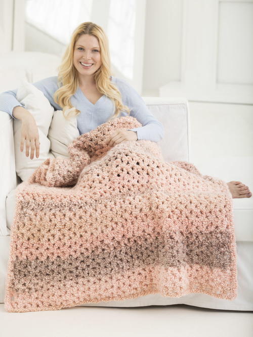 ​Lazy Girl Crochet Blanket