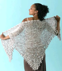 Inspiration. Crochet Summer Shawls.