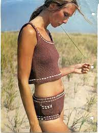 Inspiration. Knit and Crochet Swimsuits.