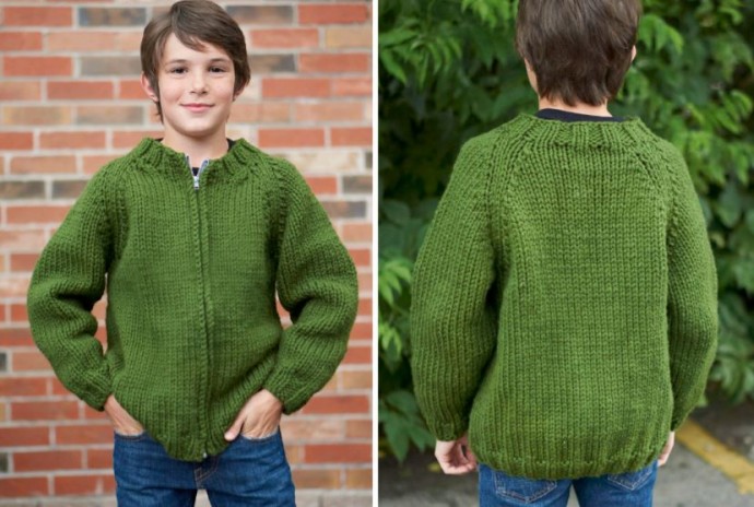 Inspiration. Knit Children Jackets.