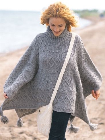 Inspiration. Knit Thick Shawls.