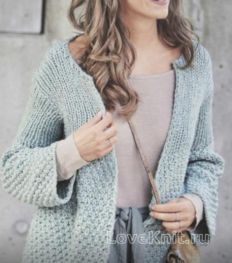 ​Knit Long Jacket