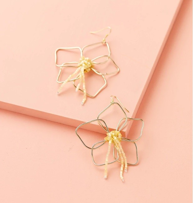 Wire Flowers Earrings Wire Flowers Earrings