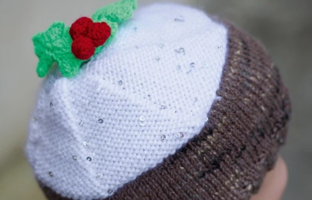​Christmas Pudding Knit Hat