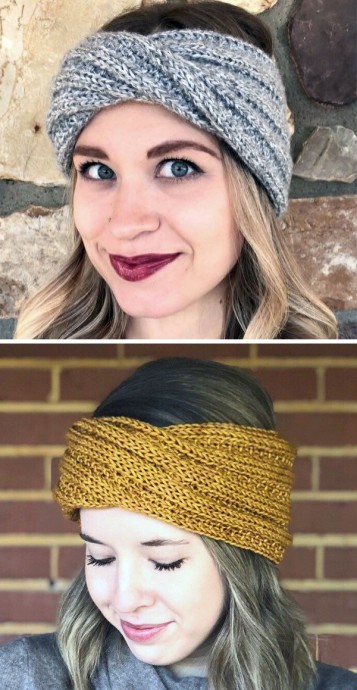 Inspiration. Knit Headbands.