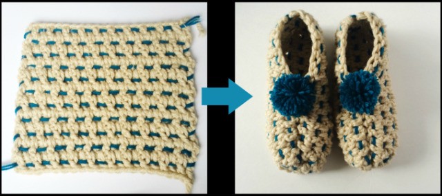 Create Your Own Cozy Slippers with This Easy Crochet Pattern Create Your Own Cozy Slippers with This Easy Crochet Pattern