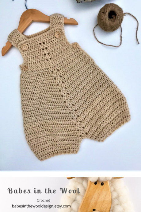 Creative Inspiration for Adorable Crochet Baby Rompers