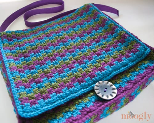 Inspiration. Crochet Postman Bags.