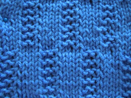 ​Knit Long Blocks Pattern